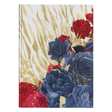 Load image into Gallery viewer, Hardcover Journal - Zebra Floral