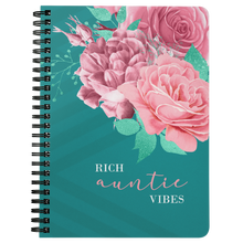 Load image into Gallery viewer, Journal - Rich Auntie Vibes (Turquoise)