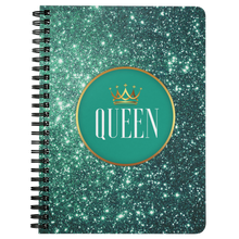 Load image into Gallery viewer, Journal - Queen (Teal)