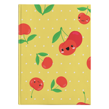 Load image into Gallery viewer, Hardcover Journal - Cherry Yellow