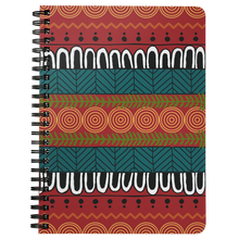 Load image into Gallery viewer, Journal - African Print (Earthy)