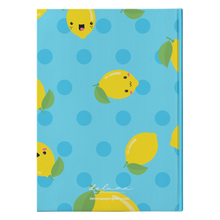 Load image into Gallery viewer, Hardcover Journal - Lemon Blue