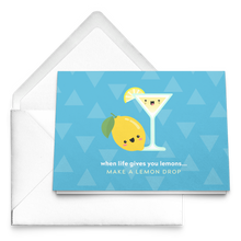 Load image into Gallery viewer, Notecards - Lemondrop (Blue)
