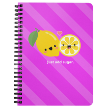 Load image into Gallery viewer, Journal - Just Add Sugar (Purple)