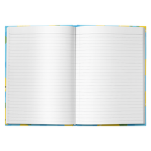 Load image into Gallery viewer, Hardcover Journal - Lemon Blue