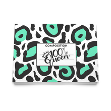 Load image into Gallery viewer, Notecards - 100% Queen - Cheetah (Green)