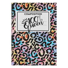 Load image into Gallery viewer, Hardcover Journal - 100% Queen Cheetah