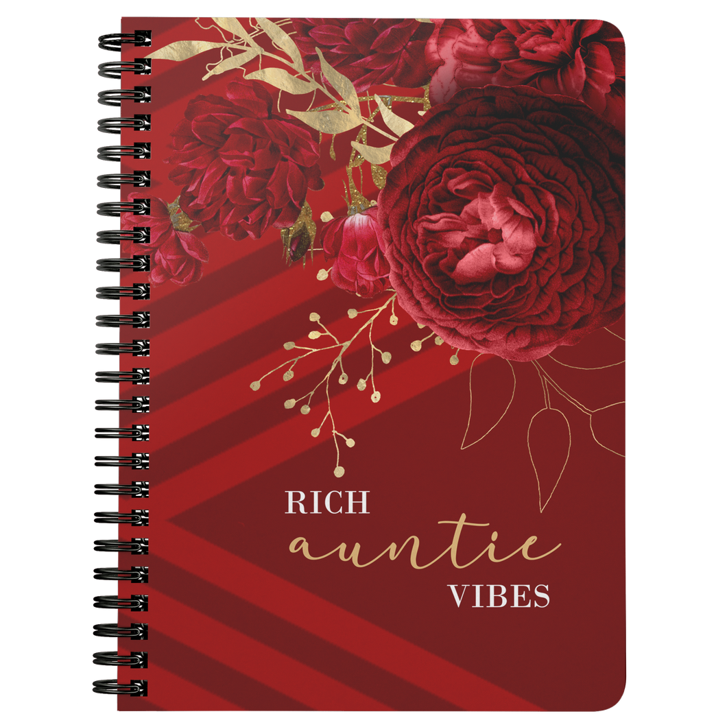 Journal -  Rich Auntie Vibes - Red