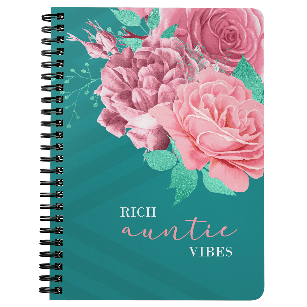 Journal - Rich Auntie Vibes (Turquoise)