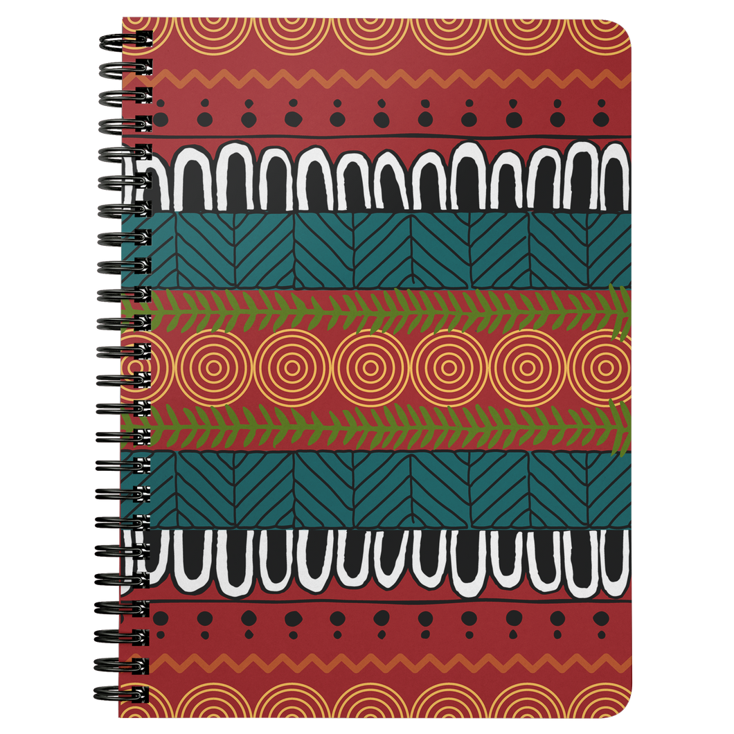 Journal - African Print (Earthy)