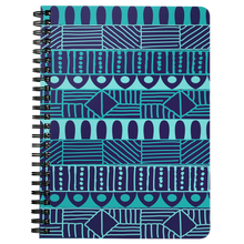 Load image into Gallery viewer, Journal - African Print (Blue)
