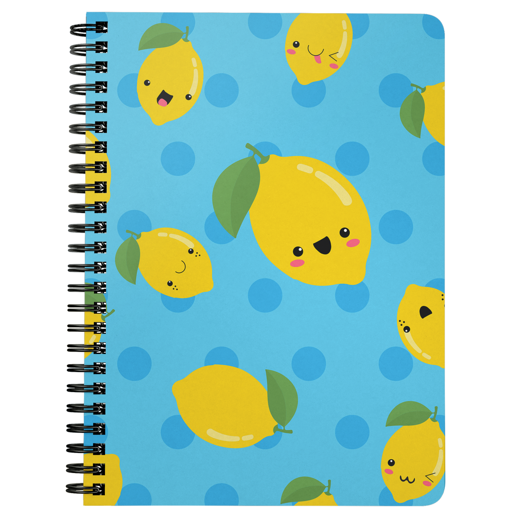 Journal - Lemons (Blue)