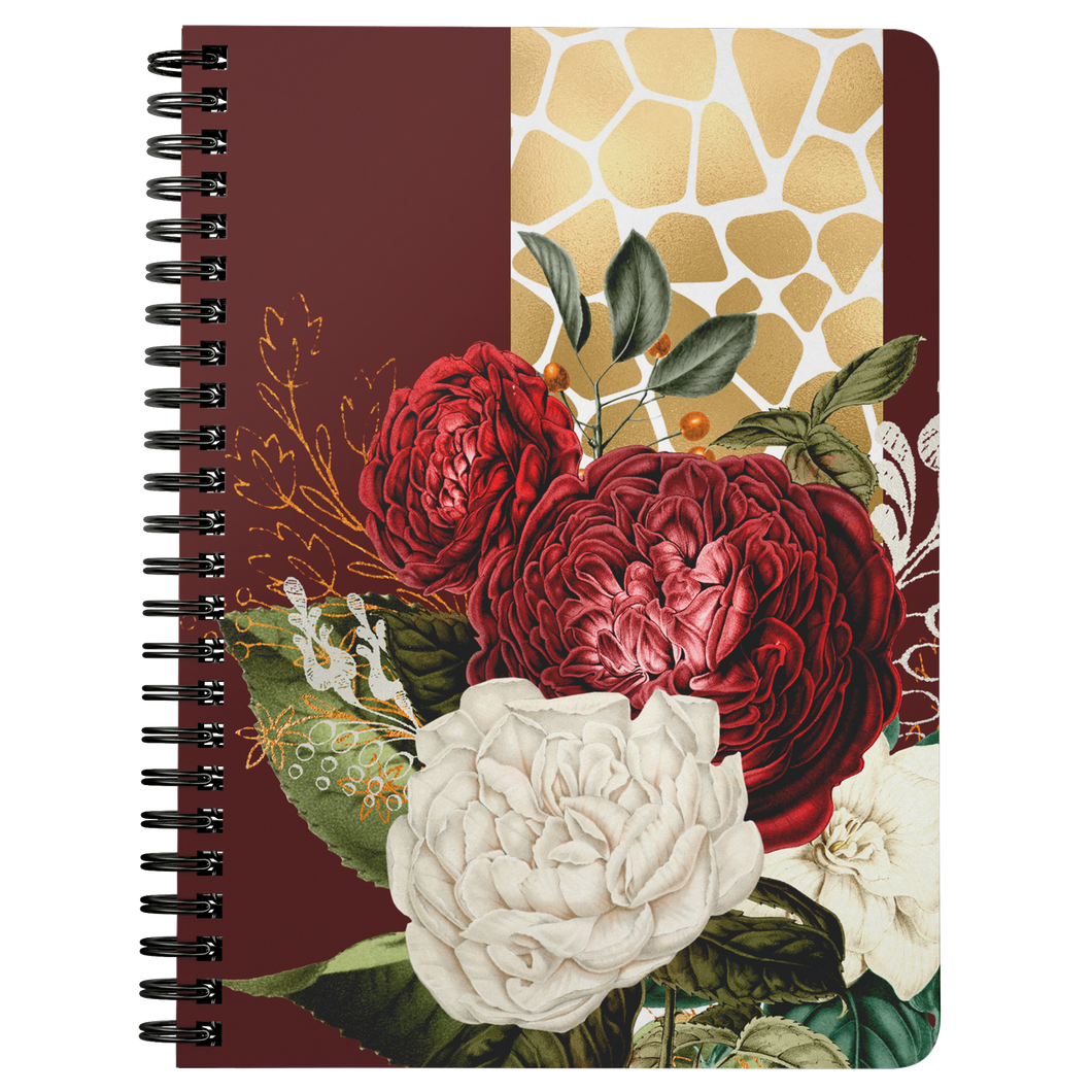 Journal - Giraffe - Floral