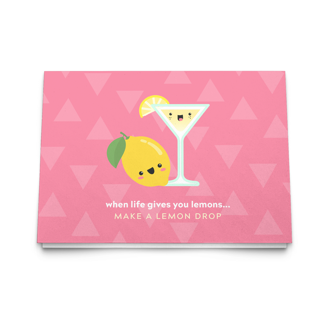 Notecards - Lemondrop (Pink)