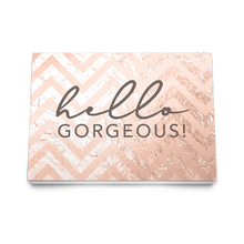 Load image into Gallery viewer, Notecards - Hello Gorgeous (Chevron) - The Rose Gold Collection
