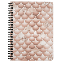 Load image into Gallery viewer, Journal - Pink Mermaid - The Rose Gold Collection
