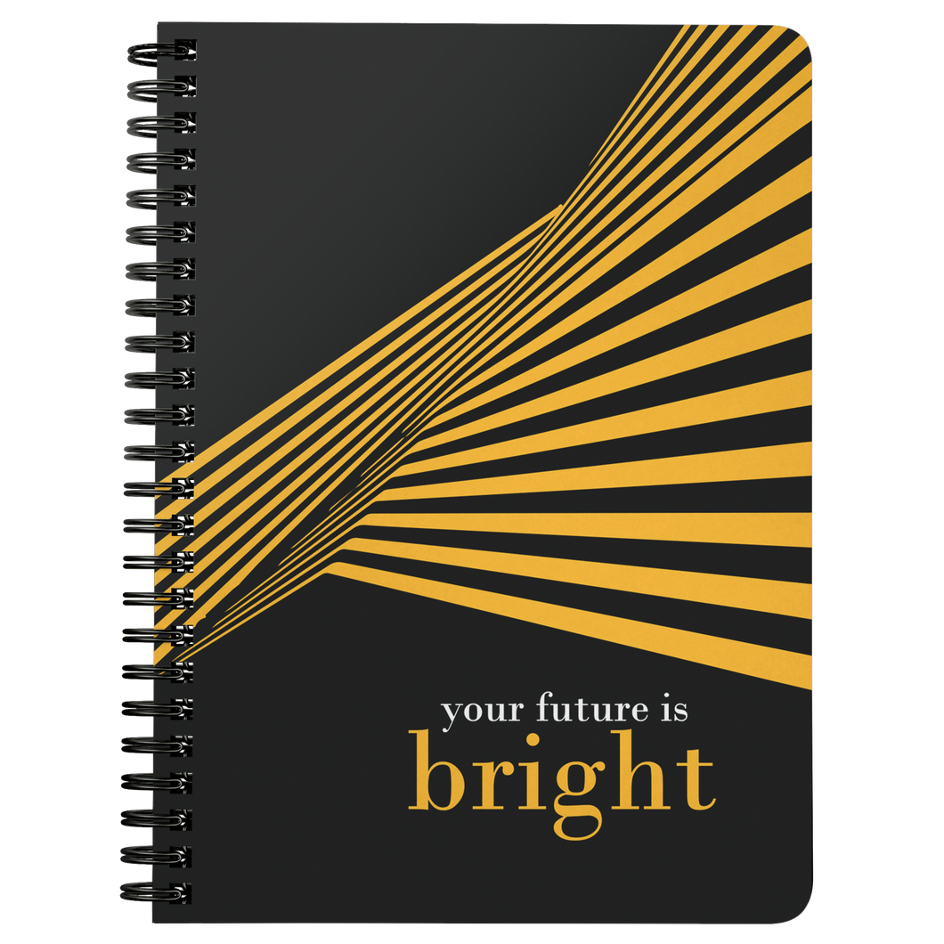 Journal - Your Future is Bright (Black)