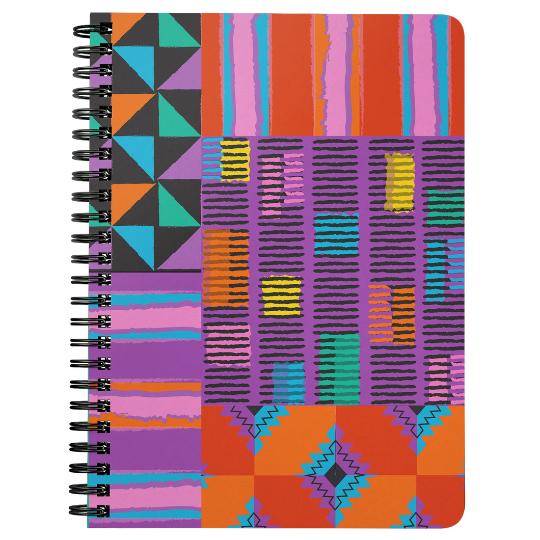 Journal - African Print (Patchwork 1)