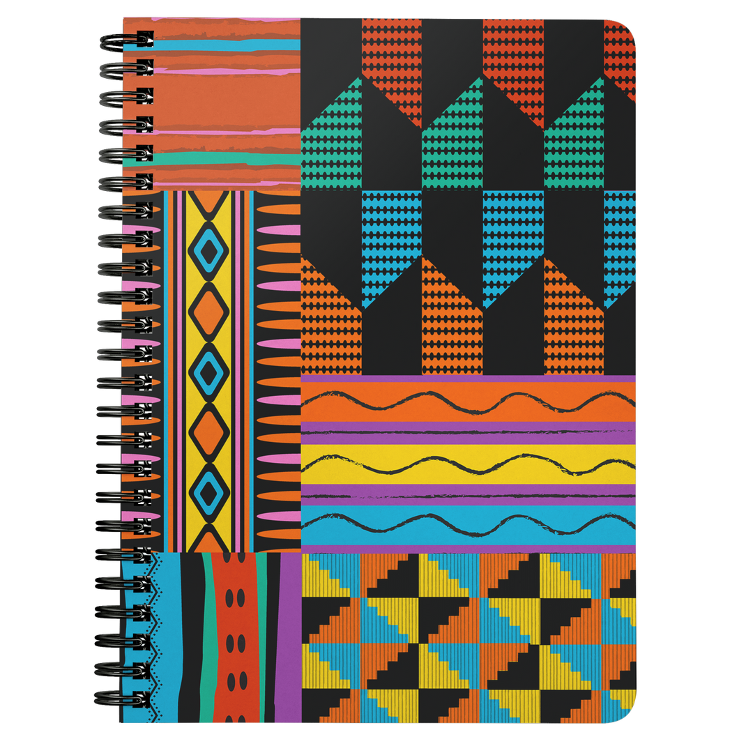 Journal - African Print (Patchwork 2)