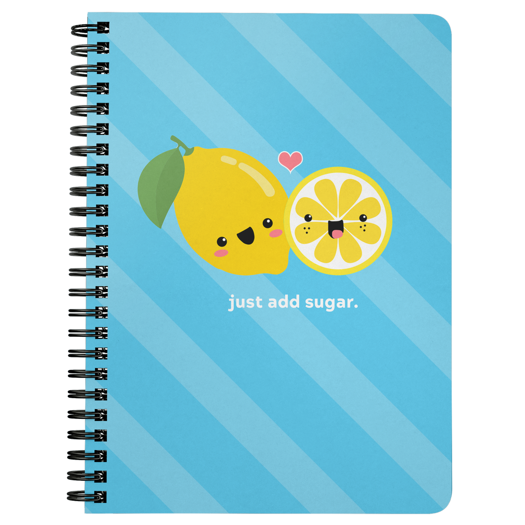 Journal - Just Add Sugar (Blue)