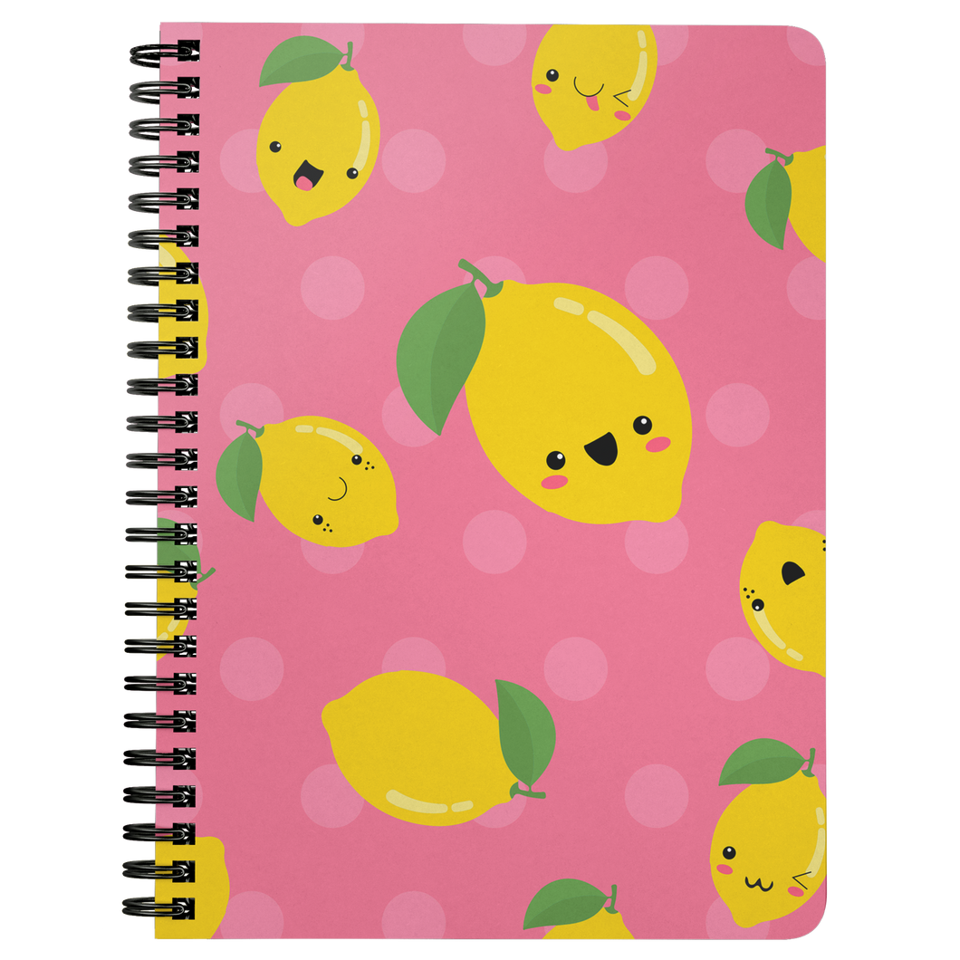 Journal - Lemons (Pink)