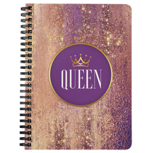 Load image into Gallery viewer, Journal - Queen (Purple &amp; Gold)
