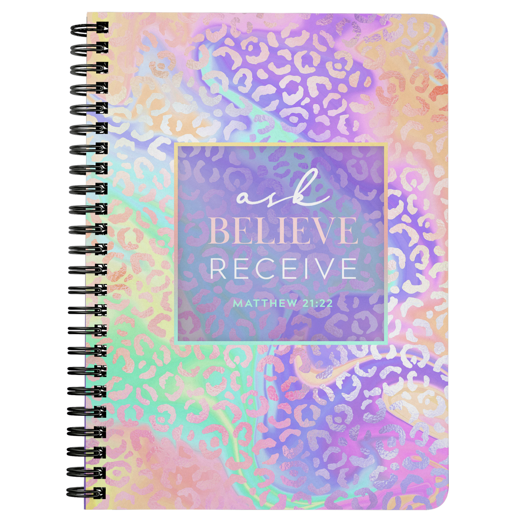 Journal - Holo Collection -  Ask, Believe, Receive