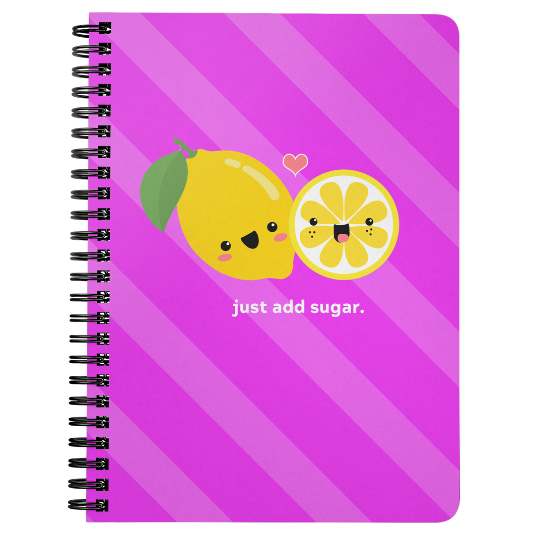 Journal - Just Add Sugar (Purple)