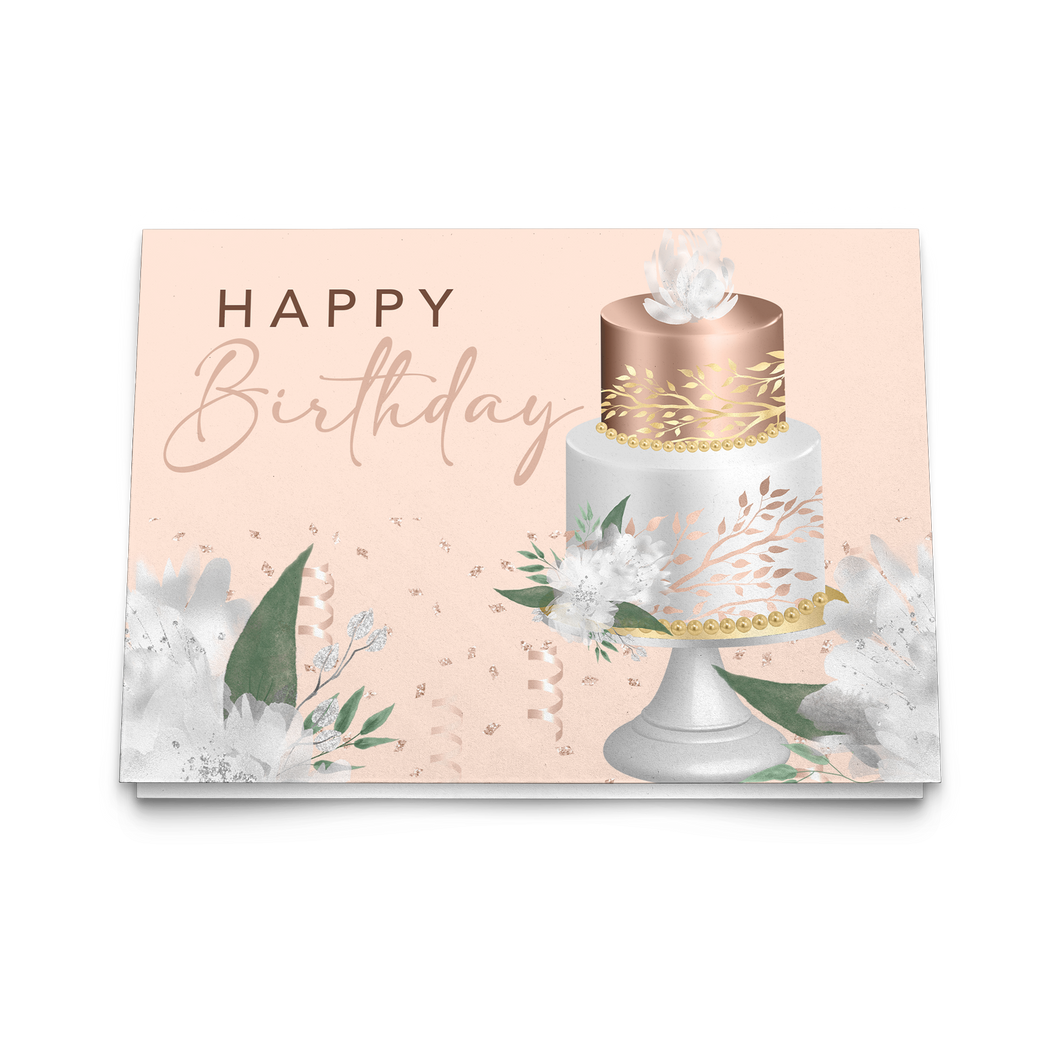 Notecards - Happy Birthday (Light Pink) - The Rose Gold Collection