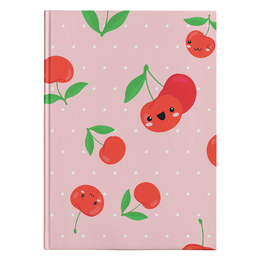 Hardcover Journal - Cherry Pink