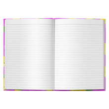 Load image into Gallery viewer, Hardcover Journal - Lemon Purple
