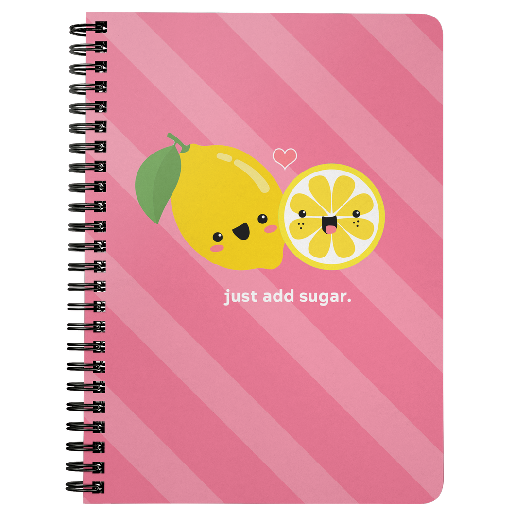 Journal - Just Add Sugar (Pink)