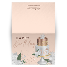 Load image into Gallery viewer, Notecards - Happy Birthday (Light Pink) - The Rose Gold Collection
